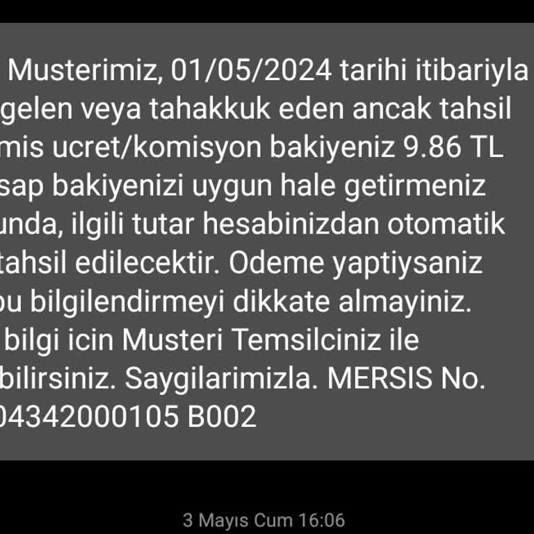 TEB Devamlı Gelen Borç