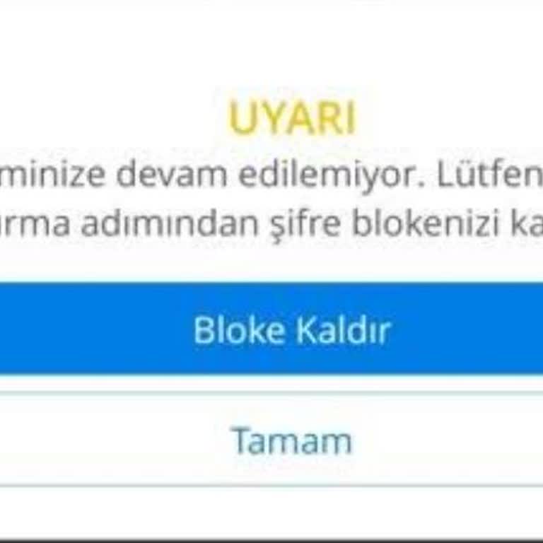 Ziraat Bankası Şifre Bloke Nasıl Kaldırılır