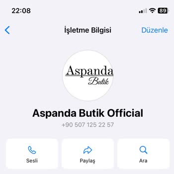 Aspanda Butik Ürün Satıp Hesaba Para Alıp Ürün Yollamıyor...