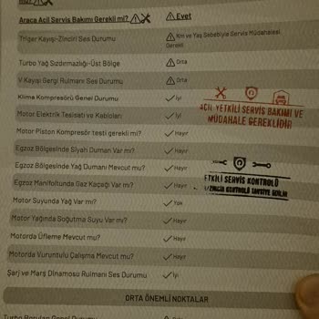 Otorapor Bahçelievler Yalan Yanlış Ekspertiz Raporu