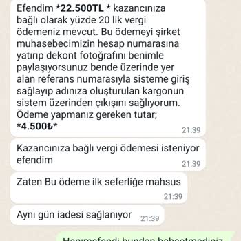 Evde Paketleme İşi Dolandırıcılığı Şikayeti