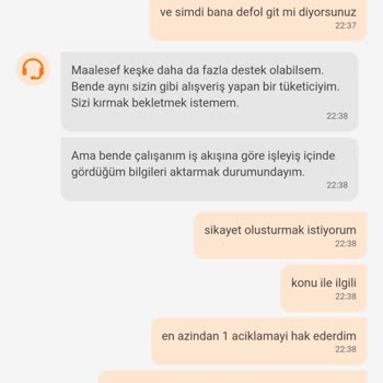 Trendyol Habersiz Üyelik İptali