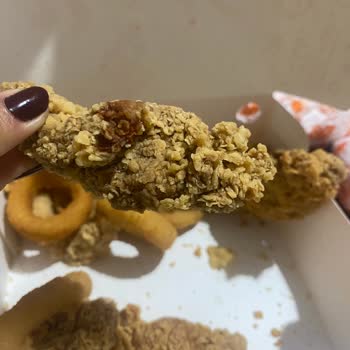 Popeyes Kupkuru Yemek Patates