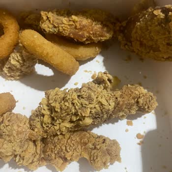 Popeyes Kupkuru Yemek Patates