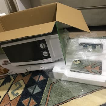 Kiwi Home A101 Ekstra - Kiwi Marka Mikrodalga Fırın Hasarlı Çıktı.