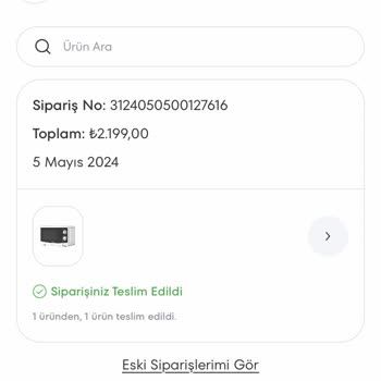 Kiwi Home A101 Ekstra - Kiwi Marka Mikrodalga Fırın Hasarlı Çıktı.