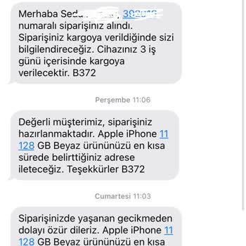 Easy Cep Yanlış Ve Kusurlu Ürün