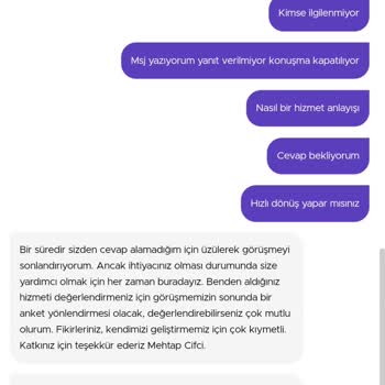 GetirSu Getir Çağrı Temsilcisi Sorunu