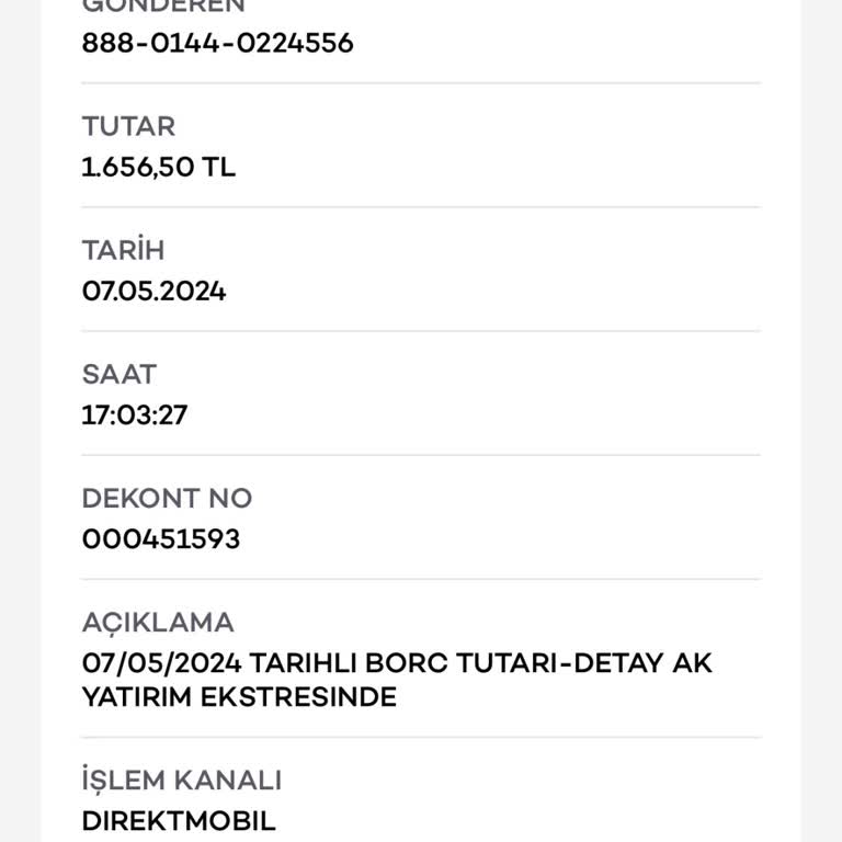 Akbank Ak Yatırım Haksız Para Çekme