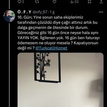 17 Gündür TV+ Yayın Vermiyor Turkcell Konuyla İlgilenmiyor Çözen Yok