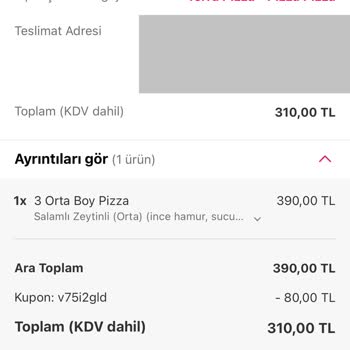 Yemek Sepeti Yanıltıcı İşletme Reklamı