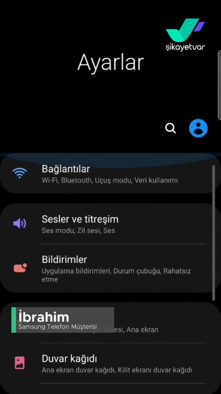 Samsung Telefondan DIT DIT Sesler Geliyor! videonun kapak resmi
