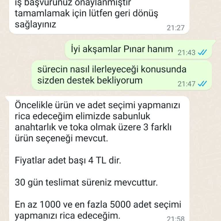 Yazar Ambalaj İnternet Üzerinden Başvuru Sonrası Kişisel Bilgilerin İzinsiz Kullanımı Şikayeti
