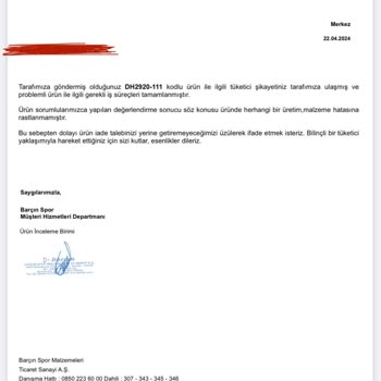 Nike Satın Alınan Ayakkabıda Açılma Sorunu Ve Müşteri Hizmetleri Şikayeti