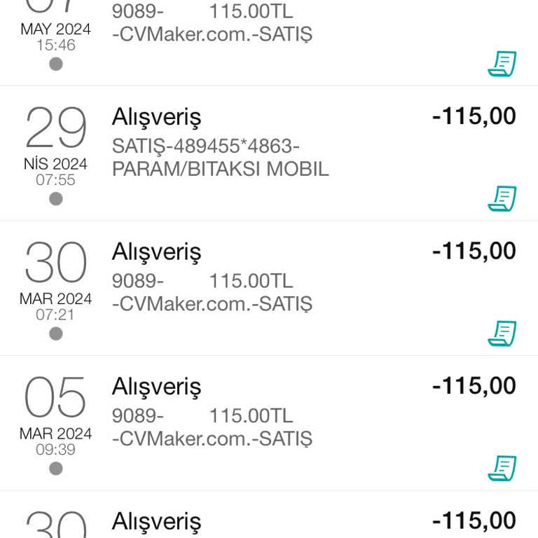 Cvmaker.com.tr İade İstiyorum Şikayetçi Olacağım!