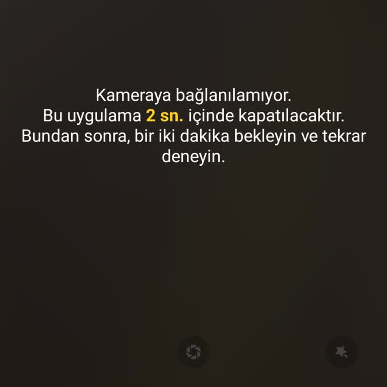 Poco Cep Telefonları M4 Pro Ön Kamera Hata Veriyor