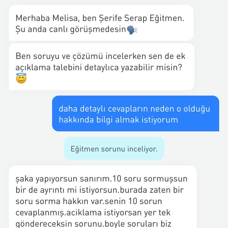 Kunduz App Eğitmenin Yeterli Olmaması Ve Gereksiz Çıkışması