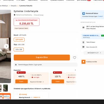 Eymense Mobilya Karyolam Nerede?