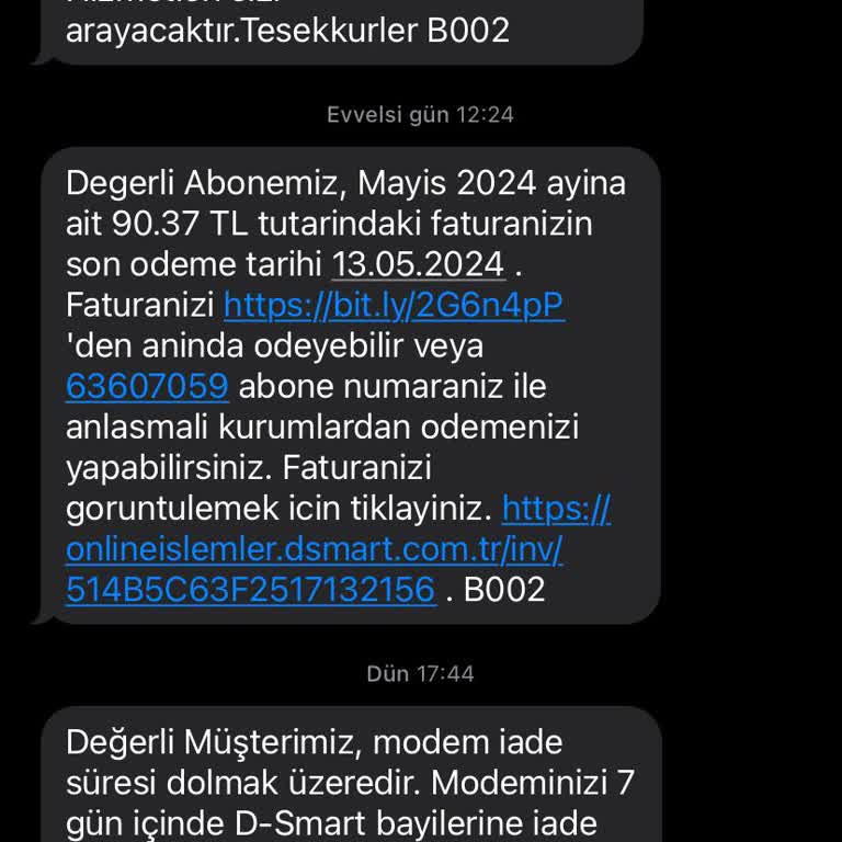D-Smart Net Ev İnterneti Problemi