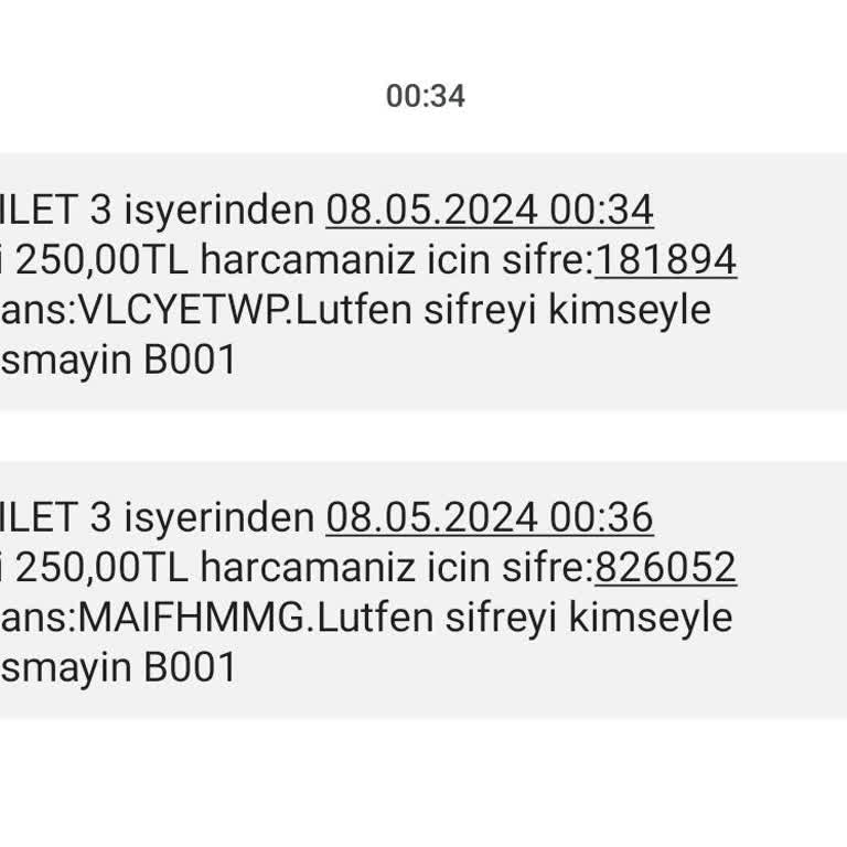 Obilet Fazla Para Alındı