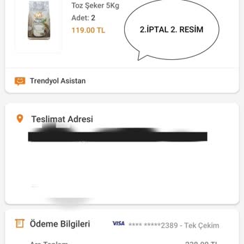 Trendyol İndirimli Şeker Alışverişlerimde Yaşanan Kargolama Sorunları