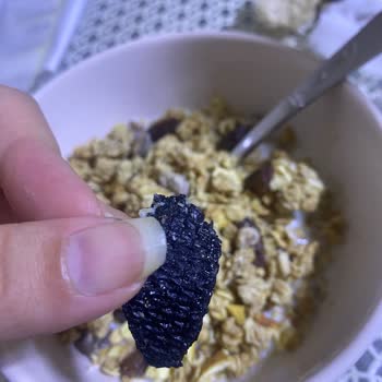 BİM Marketten Aldığım Müslinin İçerisinden Siyah Plastik Çıkması