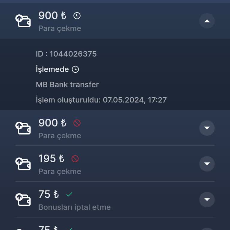 7Slots Çekim Olmuyor Devamlı İşlemde Diyor