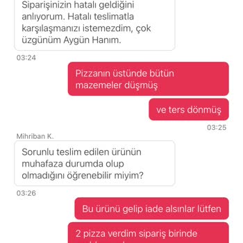 Yemek Sepeti Dökülmüş Bozulmuş Sipariş