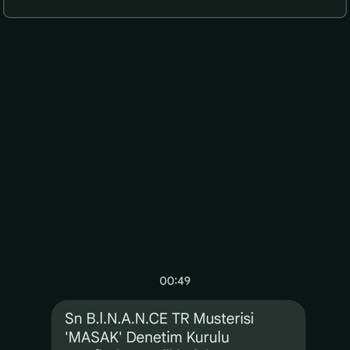 Binance MASAK Adıyla Yanıltan İşlem Şikayeti