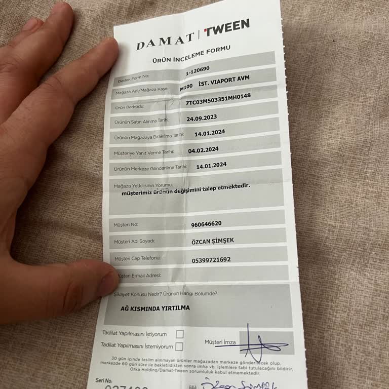 Damat - Tween Mağduriyetimin Giderilmesini İstiyorum