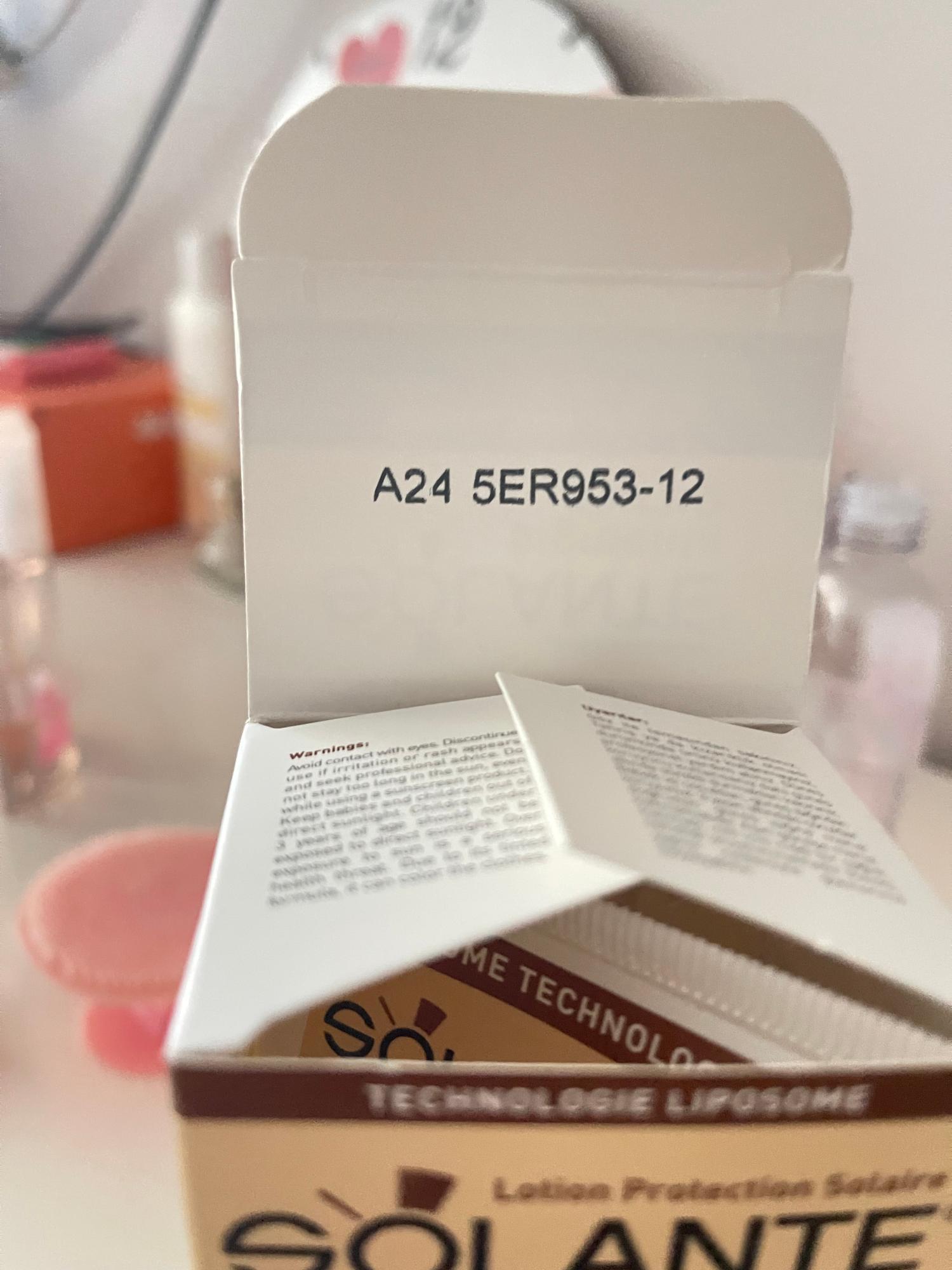 Solante Güneş Koruyucu. Orijinal Şikayeti - Şikayetvar