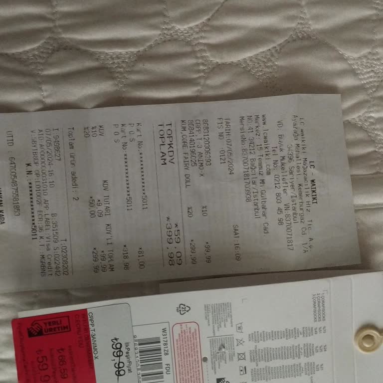 LCW Ürün Üzerindeki Ve Kasada Farklı Fiyat