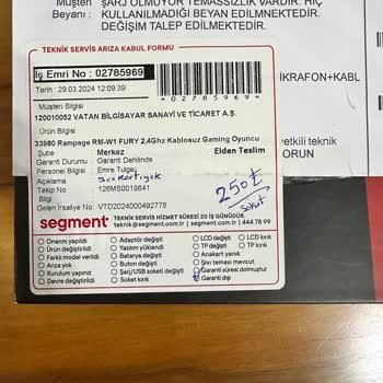 Rampage RM-W1 Fury 2,4Ghz Kablosuz Gaming Oyuncu Kulaklığı