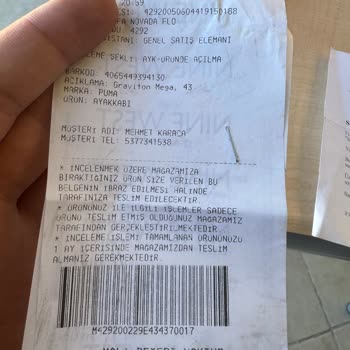 FLO Ayakkabı 2500 ₺ Ayakkabı 10 Gün İçinde Yırtıldı