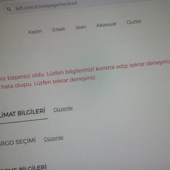 Loft Olmayan Siparişin Ücretini K. Kartımdan Çektiler