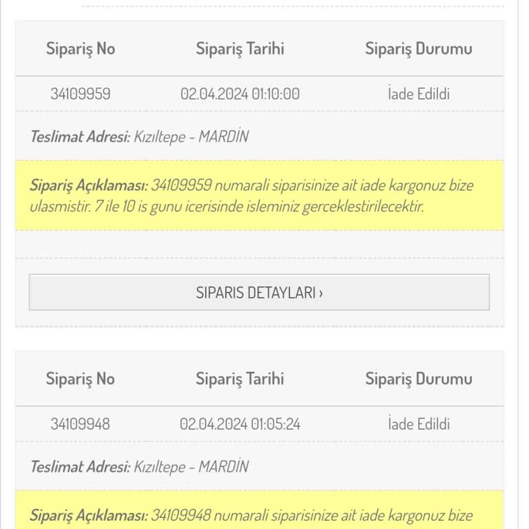 Sefamerve Alışveriş Sonrası İade Sürecinde Yaşanan Sorunlar