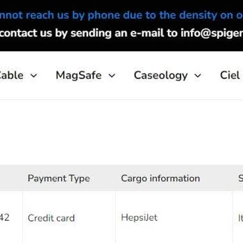 Spigen Türkiye 3.5 Ay Sonra İptal Edilip, 38 Gündür Ücret İadesi Yapılmıyor.