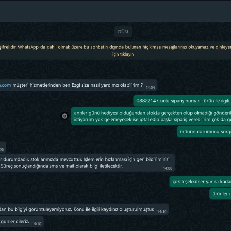 Ozdilekteyim.com Online Alışveriş Mağduriyeti