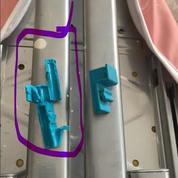 Gazella Ütü Masası Kırık Parça Tedarik Edilmedi