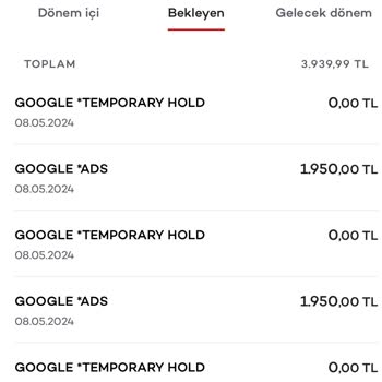Akbank Şüpheli Google Ads İşlemi