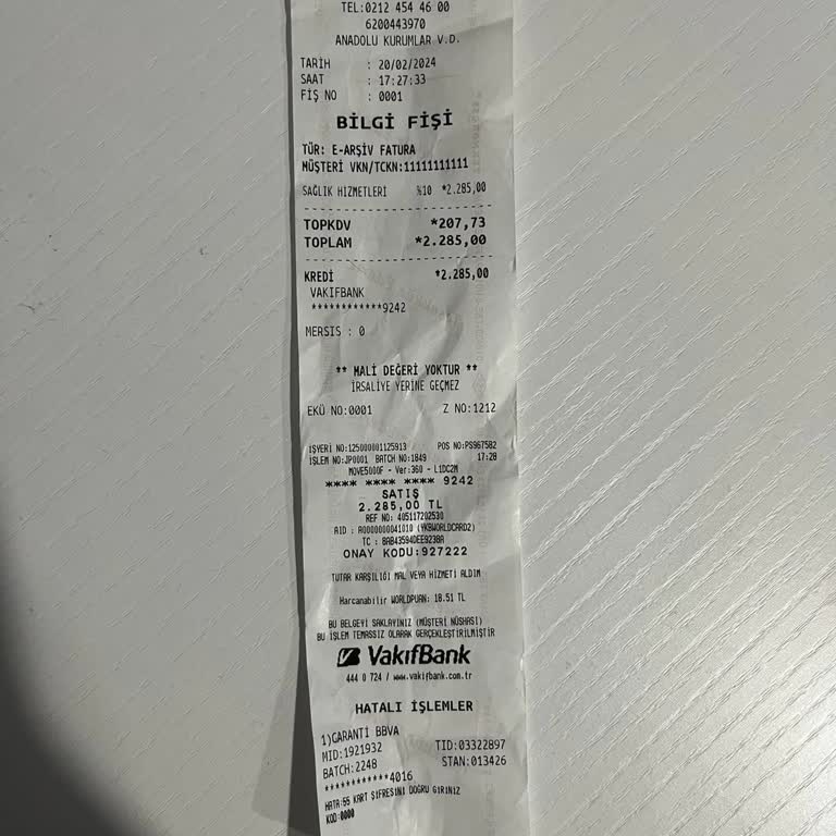 Anadolu Sigorta Tamamlayıcı Sağlık Sigortası