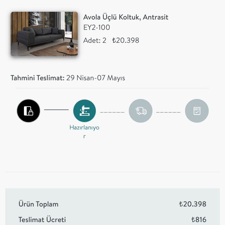Vivense Sipariş Teslim Aksaklığı