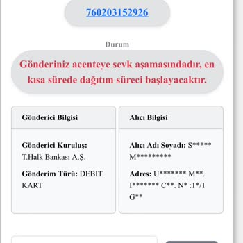 Kuryenet Kartımı Teslimat Etmiyor