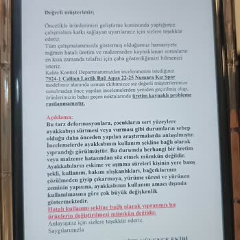 Civil Mağazacılık 2 Yaşındaki Kızımın Ayakkabı Sorunu