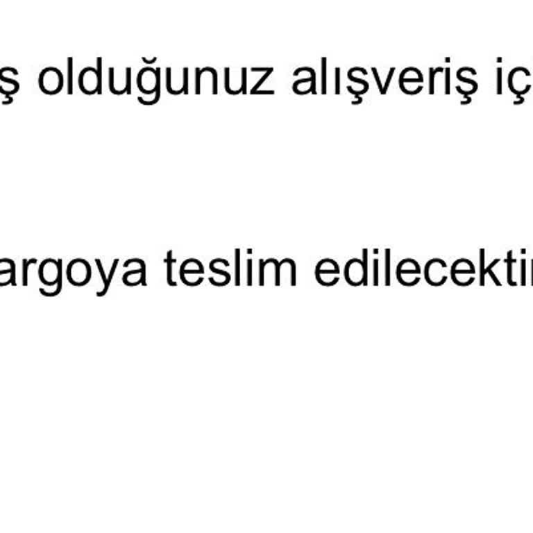 Alwaysfashion Teslimat Gecikmesi Ve İletişim Sorunları