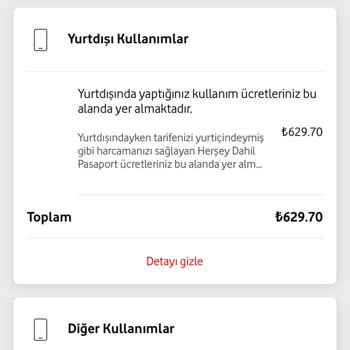 Vodafone Yurt Dışı Paketi Mağduriyeti Ve Çözümsüzlük