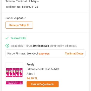 Atılım Sağlık Freely Şüpheli Gebelik Testi