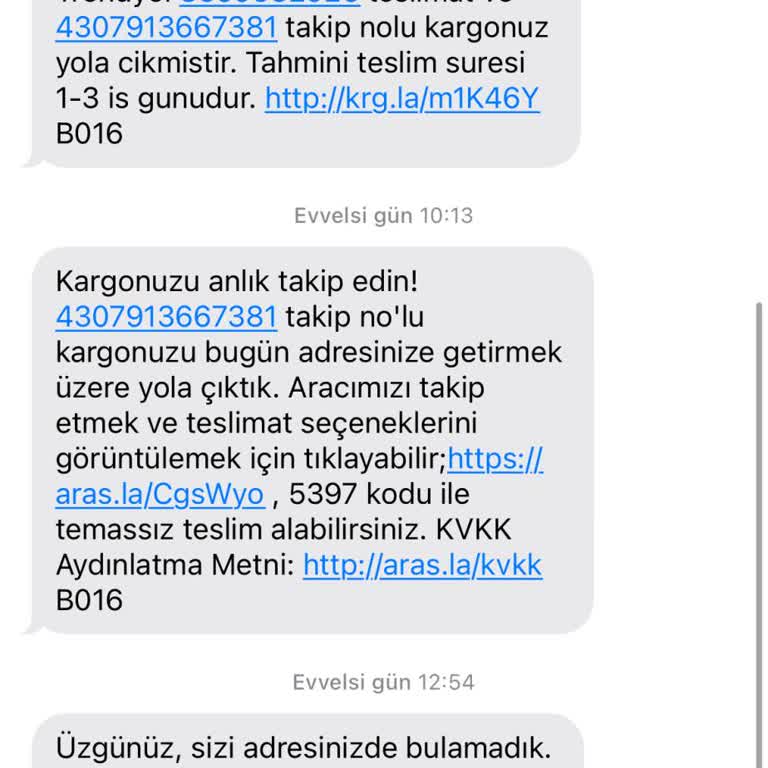 Aras Kargo Kargom Kayboldu: İletişim Ve Hizmet Sorunu