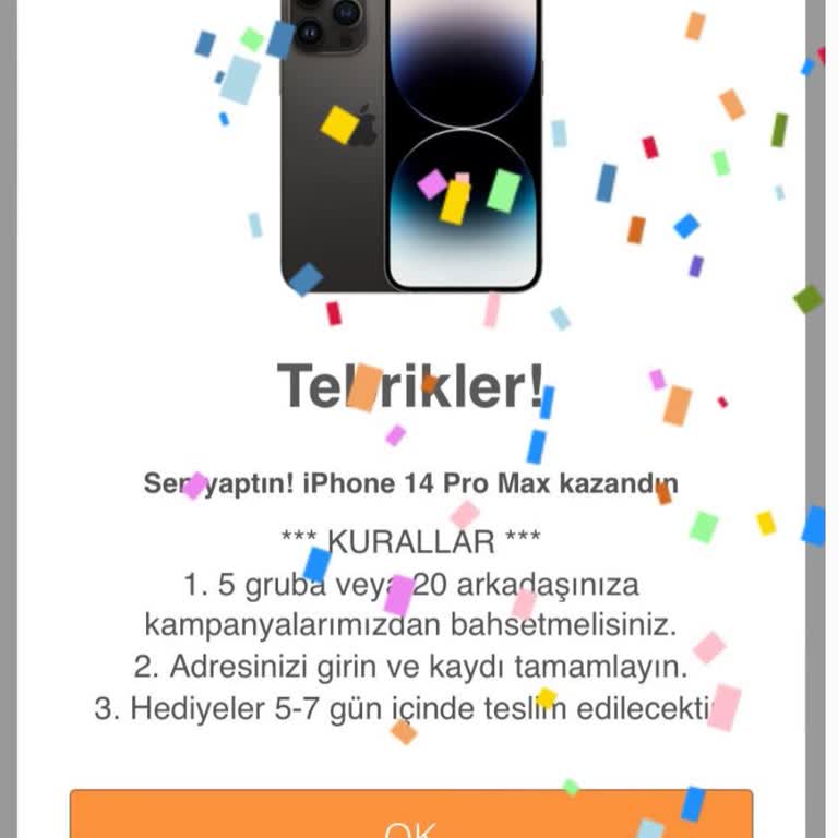 Trendyol Logolu Hediye Linki