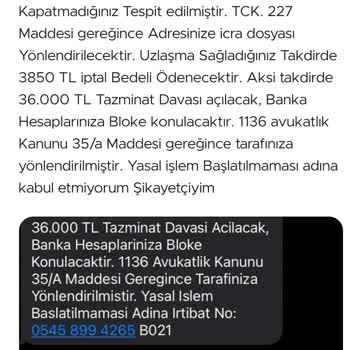 BUYUKBYZLTD (SMS) Büyükbyzltd Den Şikayetçiyim